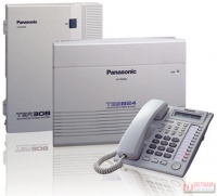 Tổng Đài Điện Thoại Panasonic KX-TES824 - 3  Vào 8 Máy Lẻ